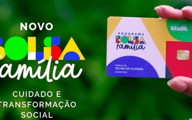 Novo cartão do programa Bolsa Família