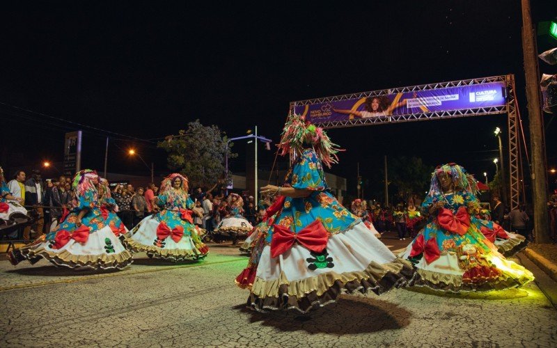 Desfile das escolas de samba de Novo Hamburgo