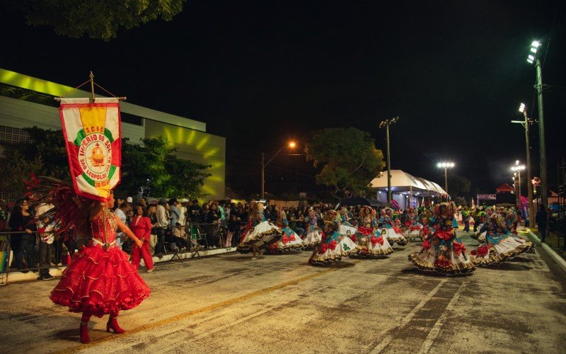 Desfile das escolas de samba de Novo Hamburgo