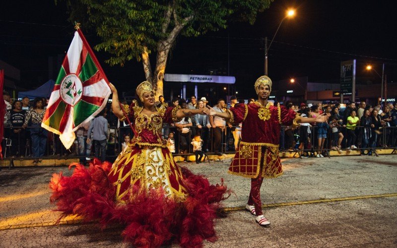 Desfile das escolas de samba de Novo Hamburgo