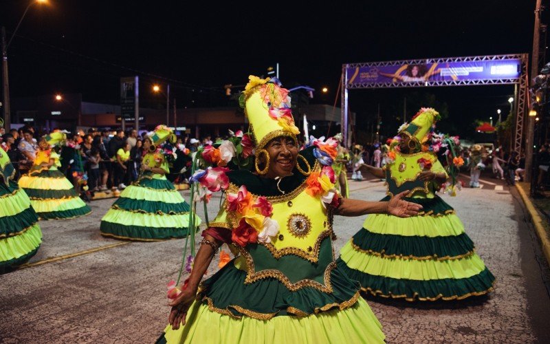 Desfile das escolas de samba de Novo Hamburgo