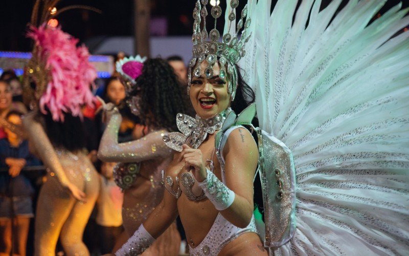 Desfile das escolas de samba de Novo Hamburgo