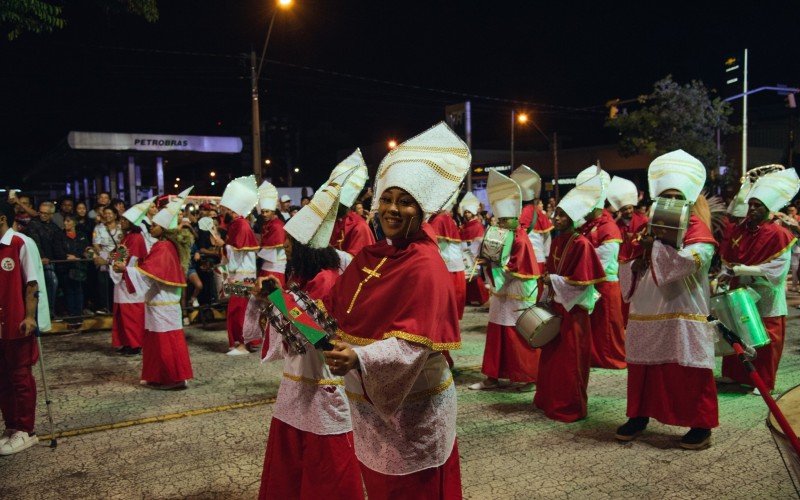 Desfile das escolas de samba de Novo Hamburgo