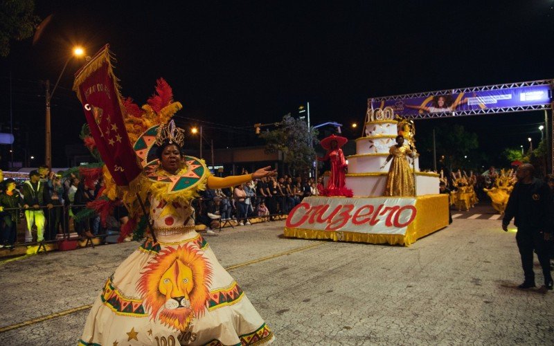Desfile das escolas de samba de Novo Hamburgo