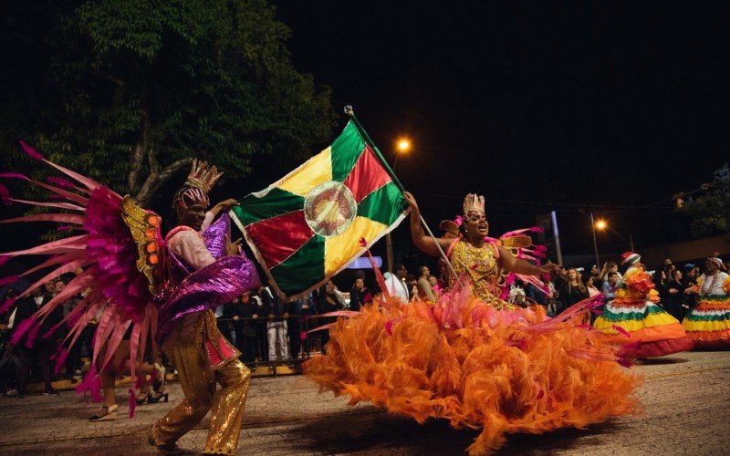 Desfile das escolas de samba de Novo Hamburgo