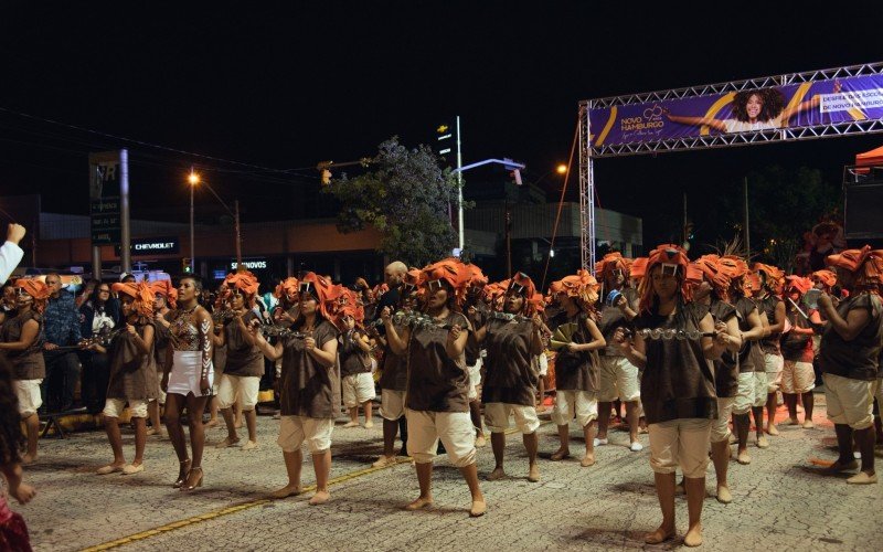 Desfile das escolas de samba de Novo Hamburgo