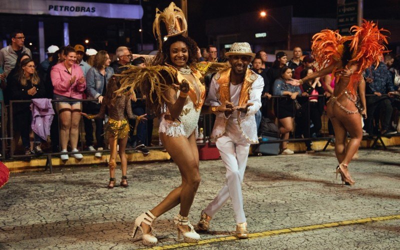 Desfile das escolas de samba de Novo Hamburgo
