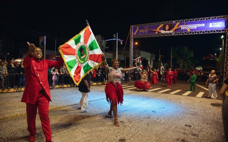 Desfile das escolas de samba de Novo Hamburgo