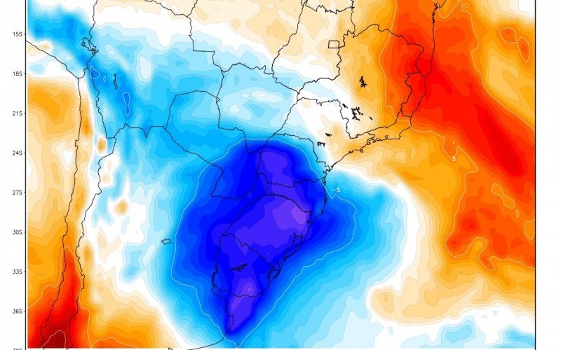 Previsão é de frio na segunda metade desta semana no Rio Grande do Sul