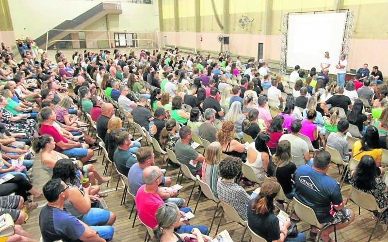 Fundação Liberato: Em um primeiro momento, todos foram convidados a se dirigir ao módulo desportivo-cultural