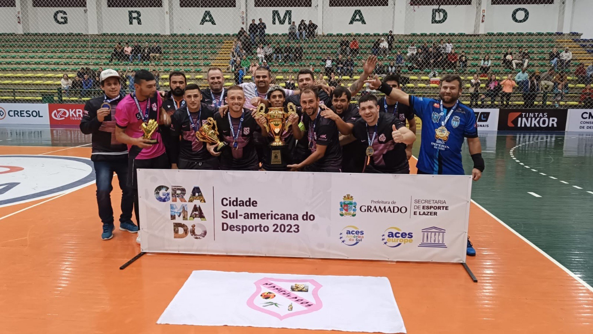 Com decisão nos pênaltis, Manipulados é o campeão da Terceirona de Futsal de Gramado