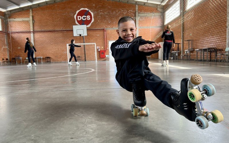 Campeonato de patinação artística de Gramado, Diego Pacheco é um dos competidores