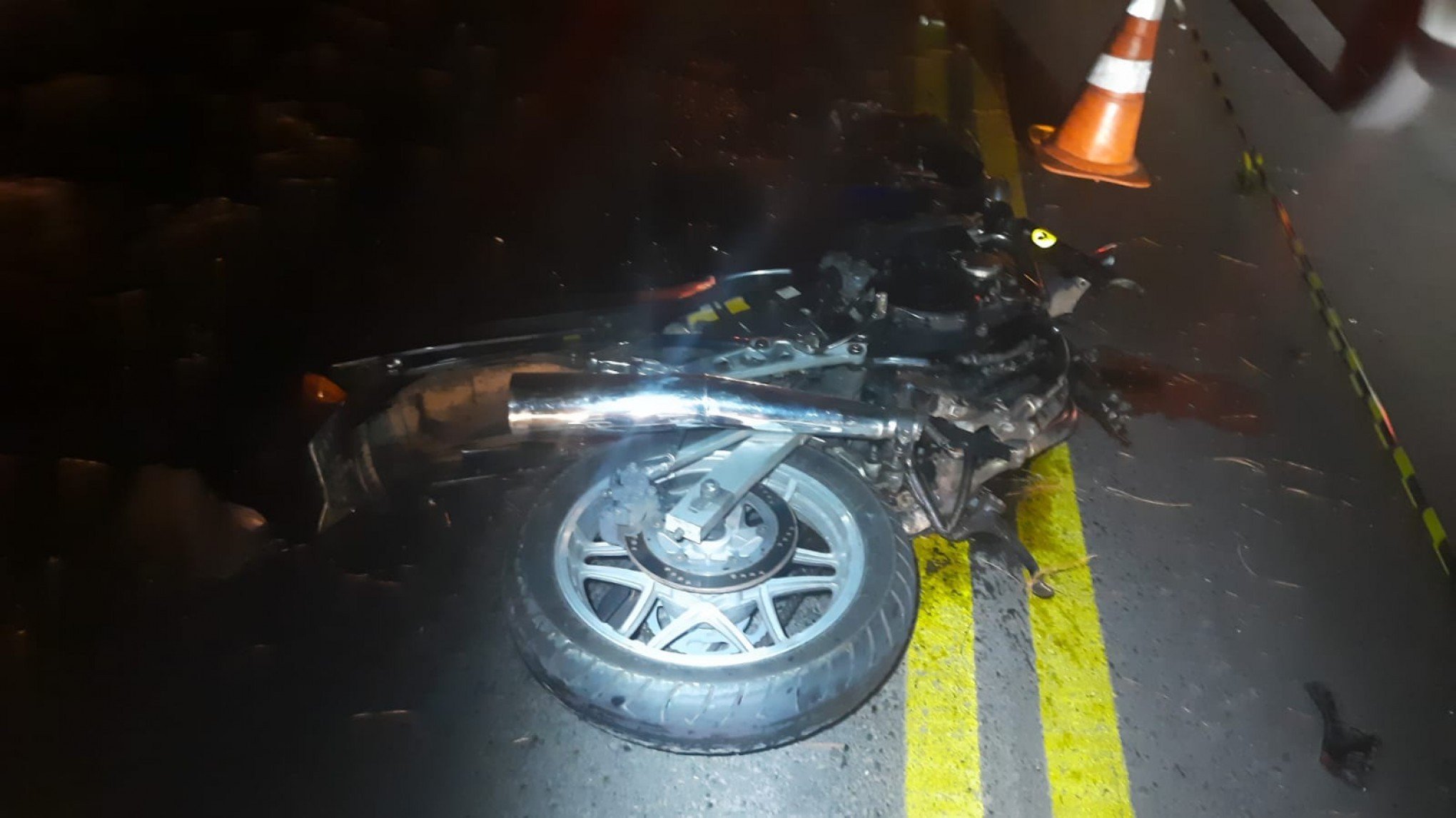 Despedida de motociclista que morreu em acidente na RS-124 ocorre em Pareci Novo
