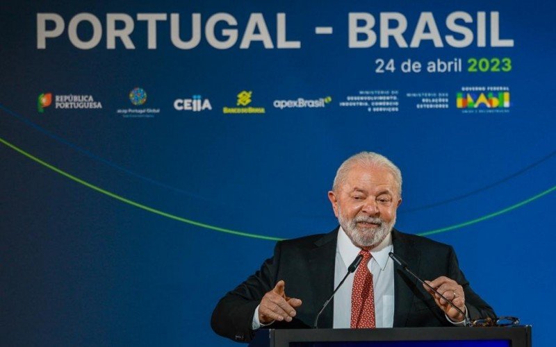 Presidente Luiz Inácio Lula da Silva em Portugal