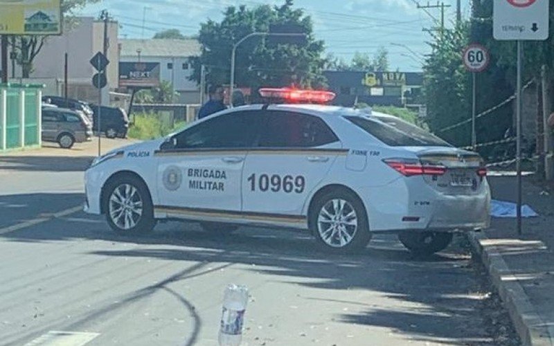 Homem morre atropelado por motocicleta em Novo Hamburgo