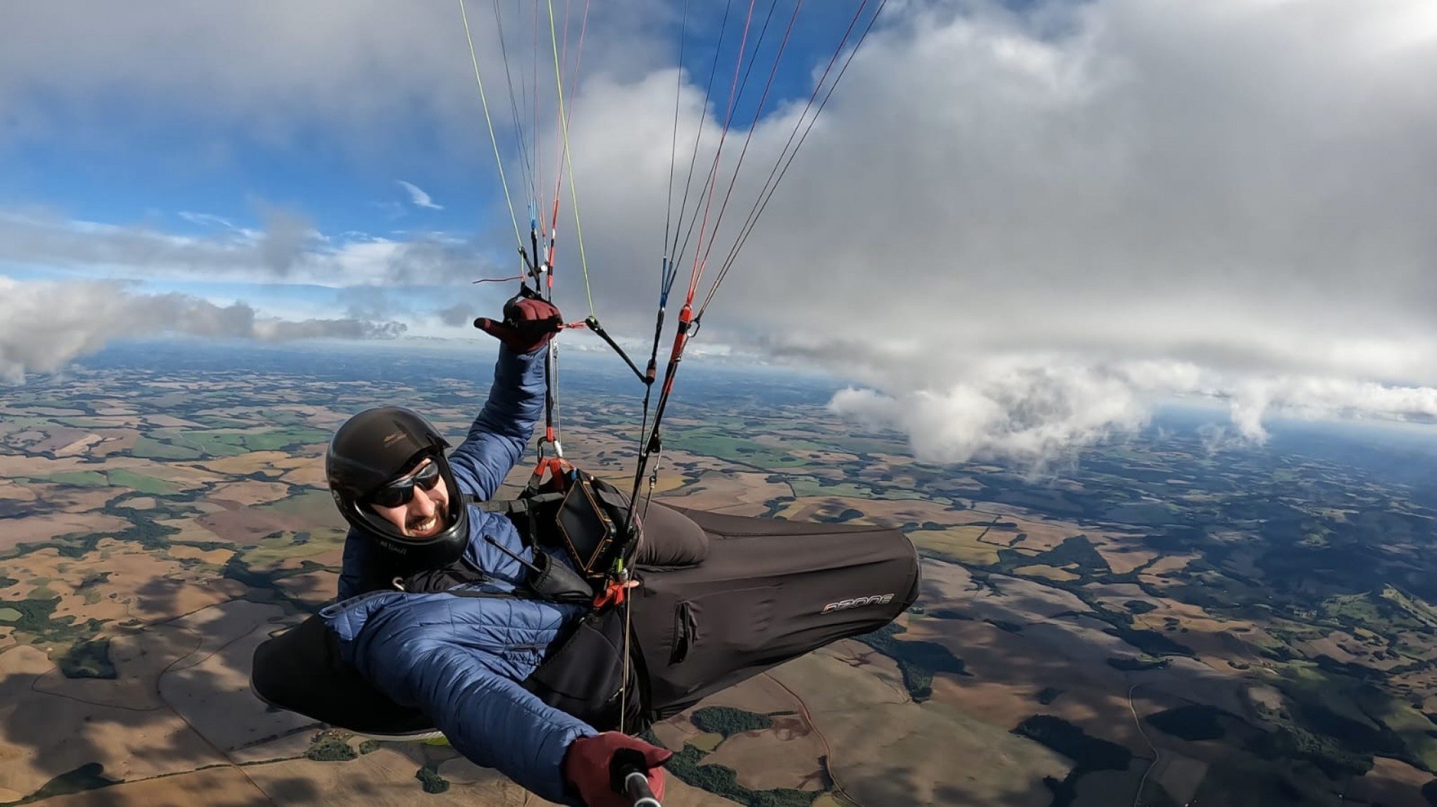 Atletas de Sapiranga chegam na frente no Sul-Brasileiro de Parapente em Santa Catarina