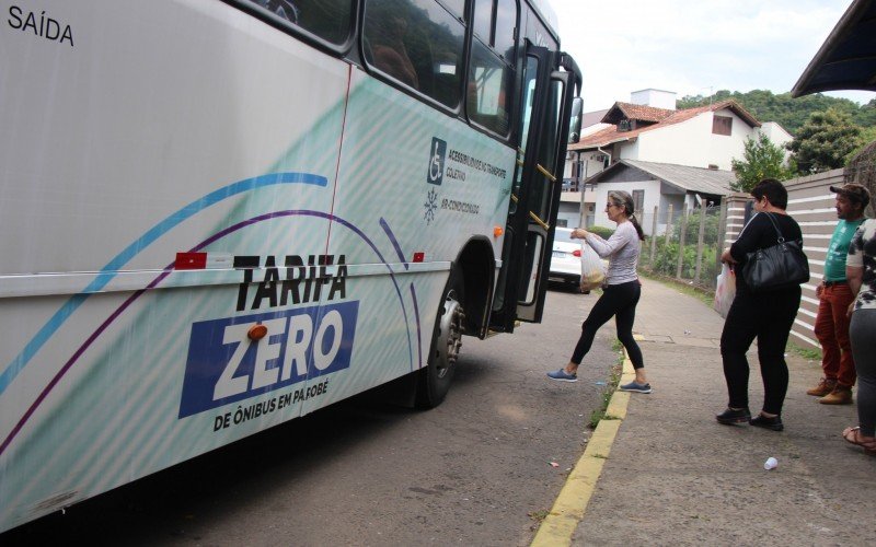 Passagem gratuita estimula uso do transporte coletivo em Parobé