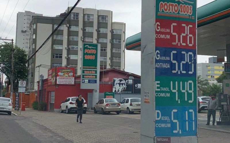 Preço da gasolina está mais caro nos postos de Novo Hamburgo