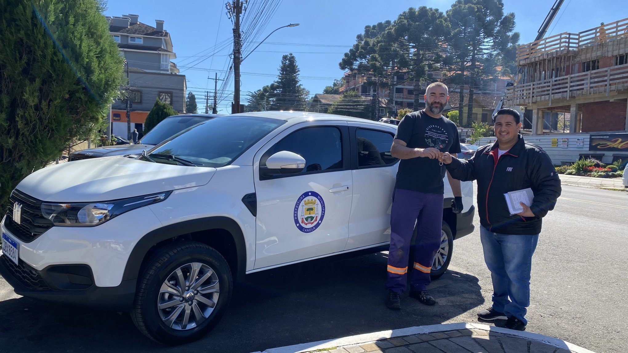 Canela recebe carro para o Serviço de Inspeção Municipal
