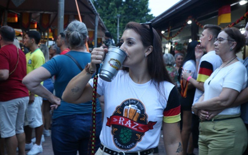 Ianca dos Santos Dresch, 25,  foi a vencedora do concuros Chopp a Metro do 40º Kerb de Estância Velha