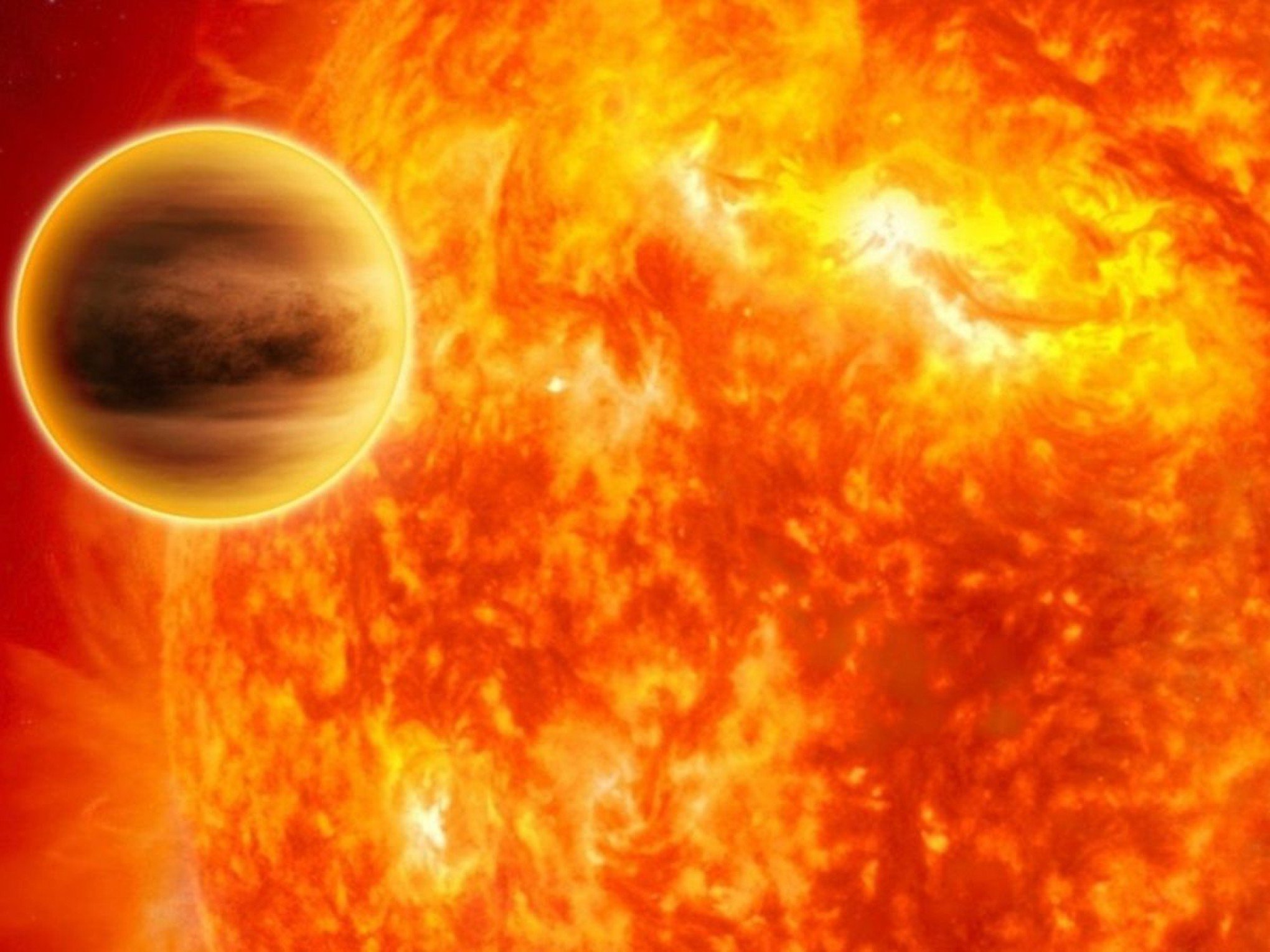 PRÉVIA DO FUTURO DA TERRA: Estrela engole planeta do tamanho de Júpiter