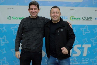 Secretário adjunto da Sedettec, Mário Rosito, e o titular da pasta, Juliano Maciel