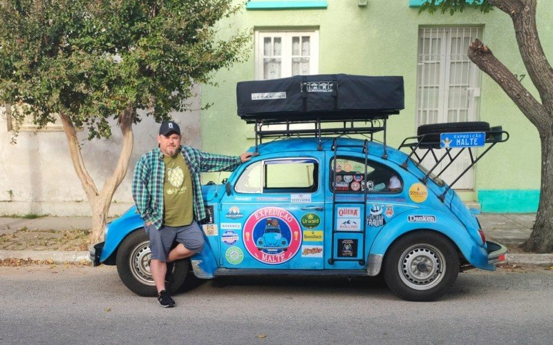 Morador de Picada Café vai viajar 130 mil quilômetros até o Alasca a bordo de fusca