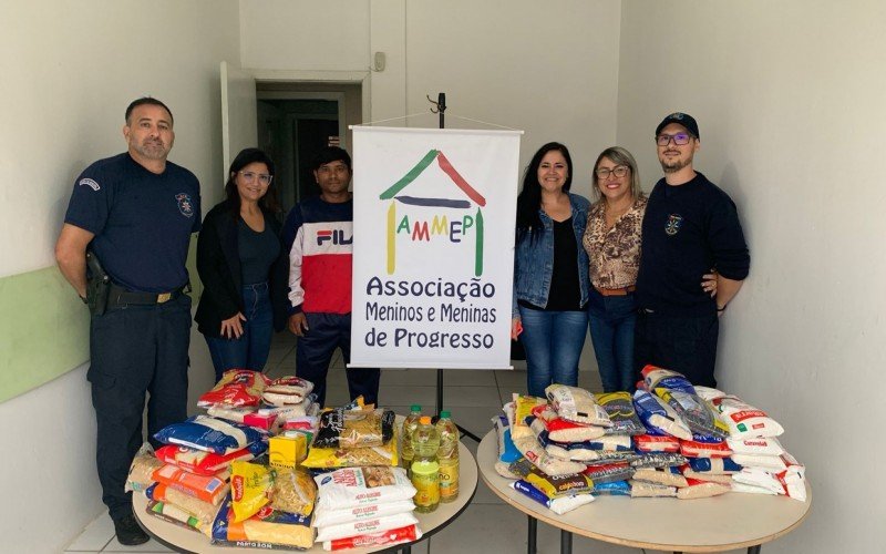 Doações da GCM Run para Ammep e Clara Francisco