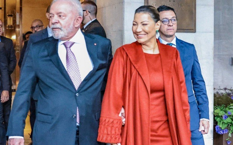 Lula e Janja na cerimônia de coroação do rei Charles III | Jornal NH