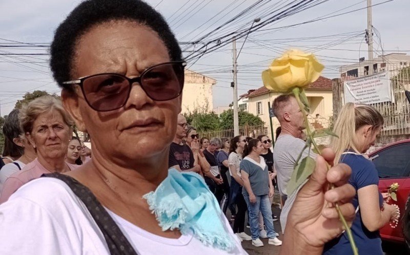 Maria Isabel Bittencourt da Silva, 66, na 25ª Romaria das Mães