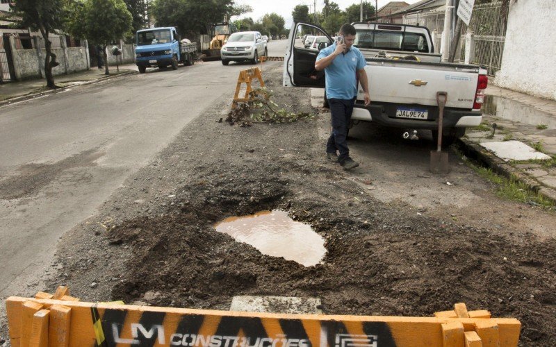 Rua Bandeirantes passou por intervenção
