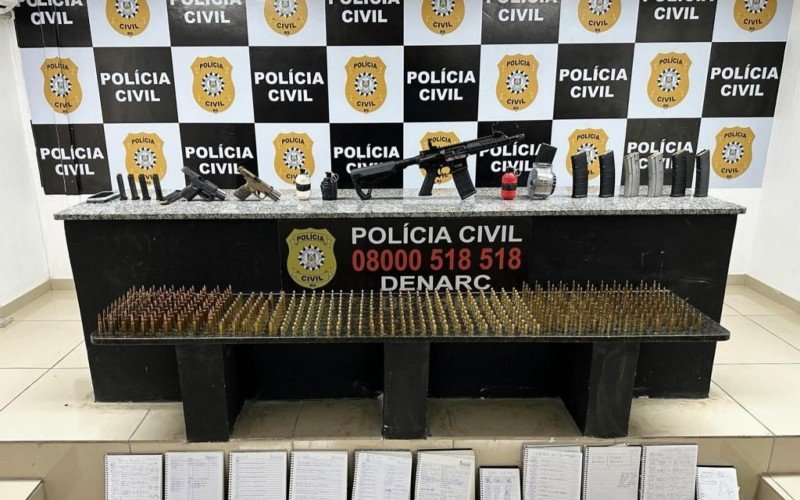 Segundo a Polícia, o preso pertence a um grupo criminoso da Zona Sul de Porto Alegre e estava se escondendo no Vale do Sinos 