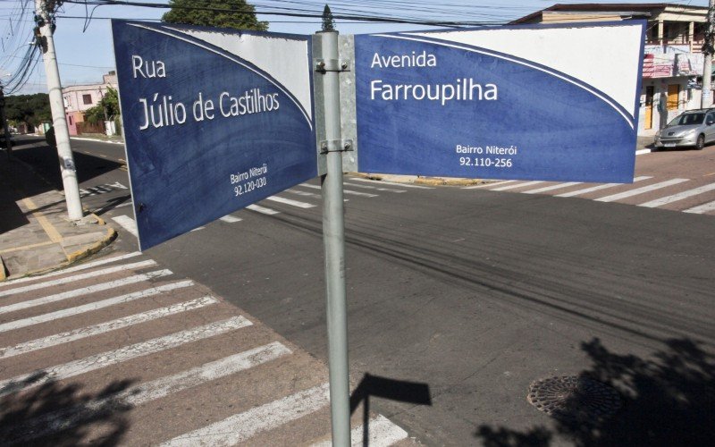 Cruzamento é perigoso em Canoas