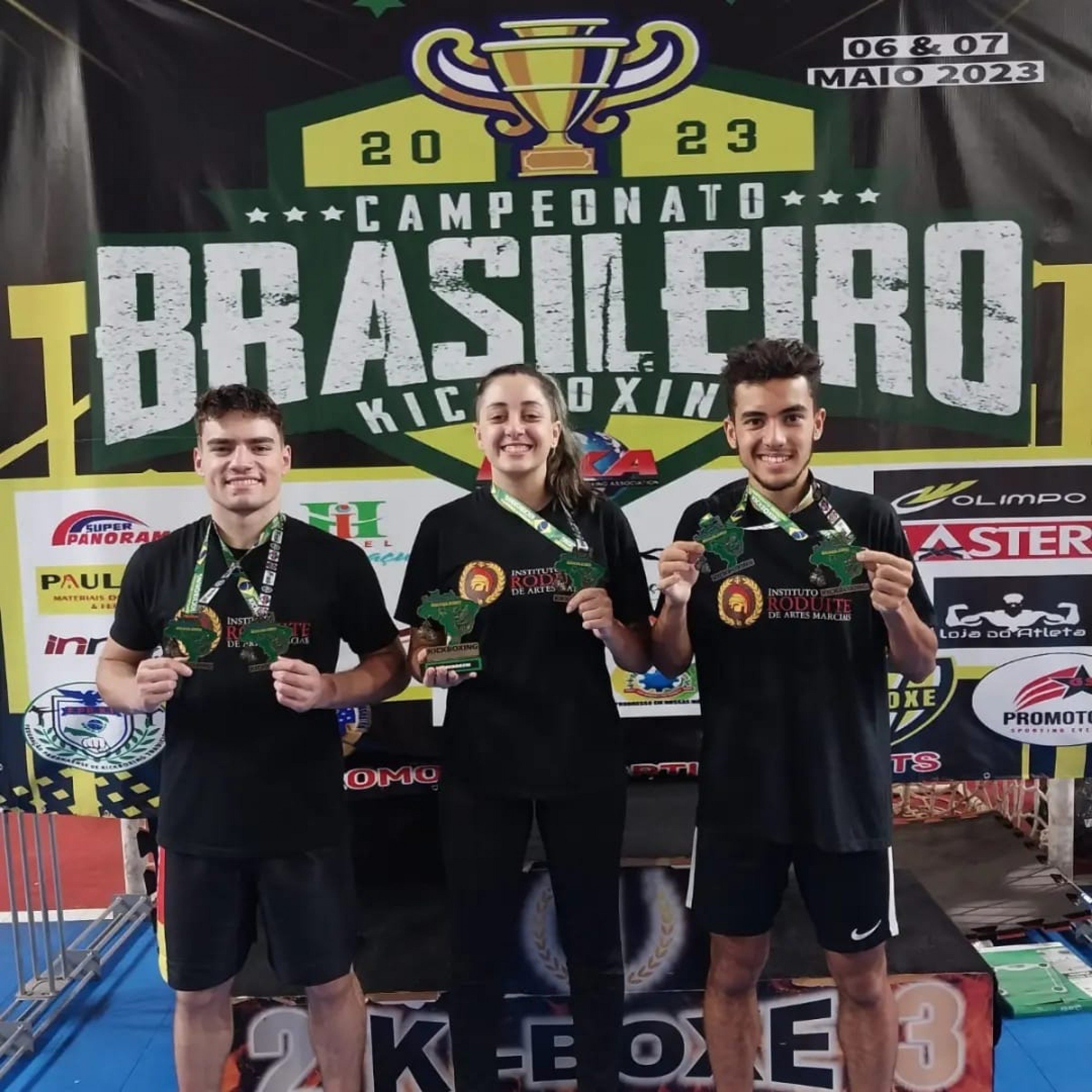 Atletas da região são campeões no Campeonato Brasileiro de Kickboxing