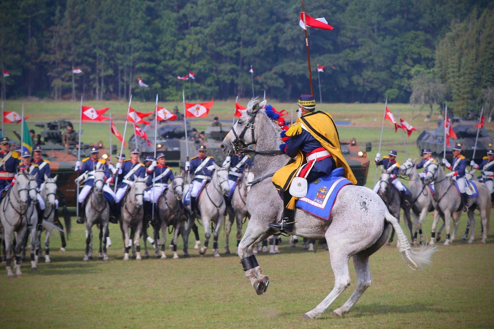 Simulação de guerra com cavalaria, blindados e aeronaves é atração neste  sábado - Região - Jornal NH