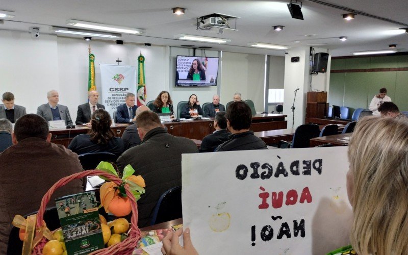 Audiência pública debateu sobre o pedágio da RS-122, em São Sebastião do CaÃ