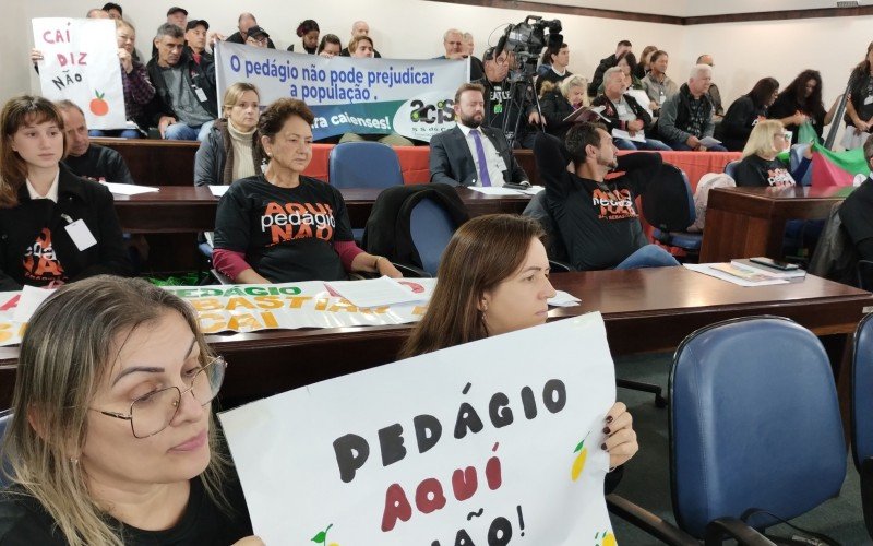 Audiência pública debateu sobre o pedágio da RS-122, em São Sebastião do CaÃ