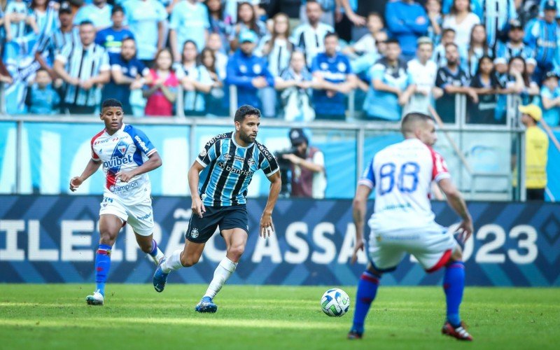 Grêmio fica no 0 a 0 contra o Fortaleza em partida em casa pelo Brasileirão