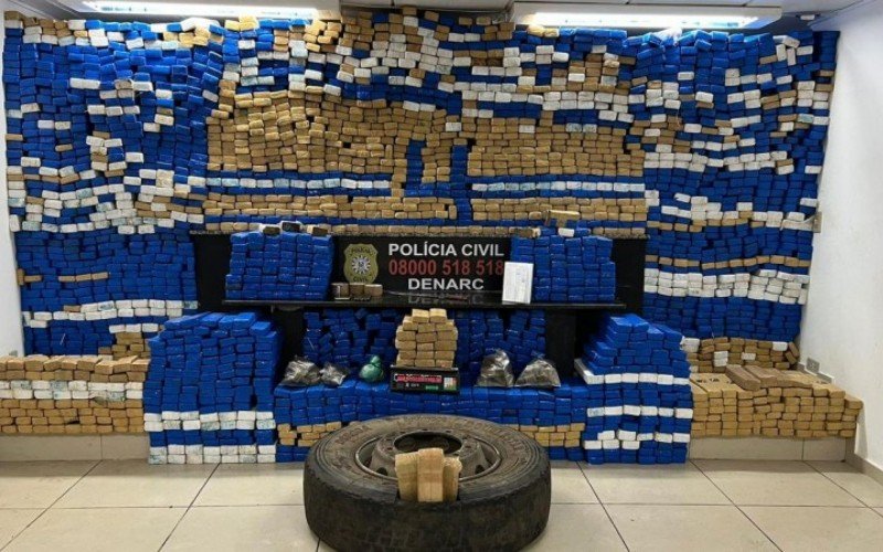 Lavagem de carros escondia grande quantidade de droga em Viamão