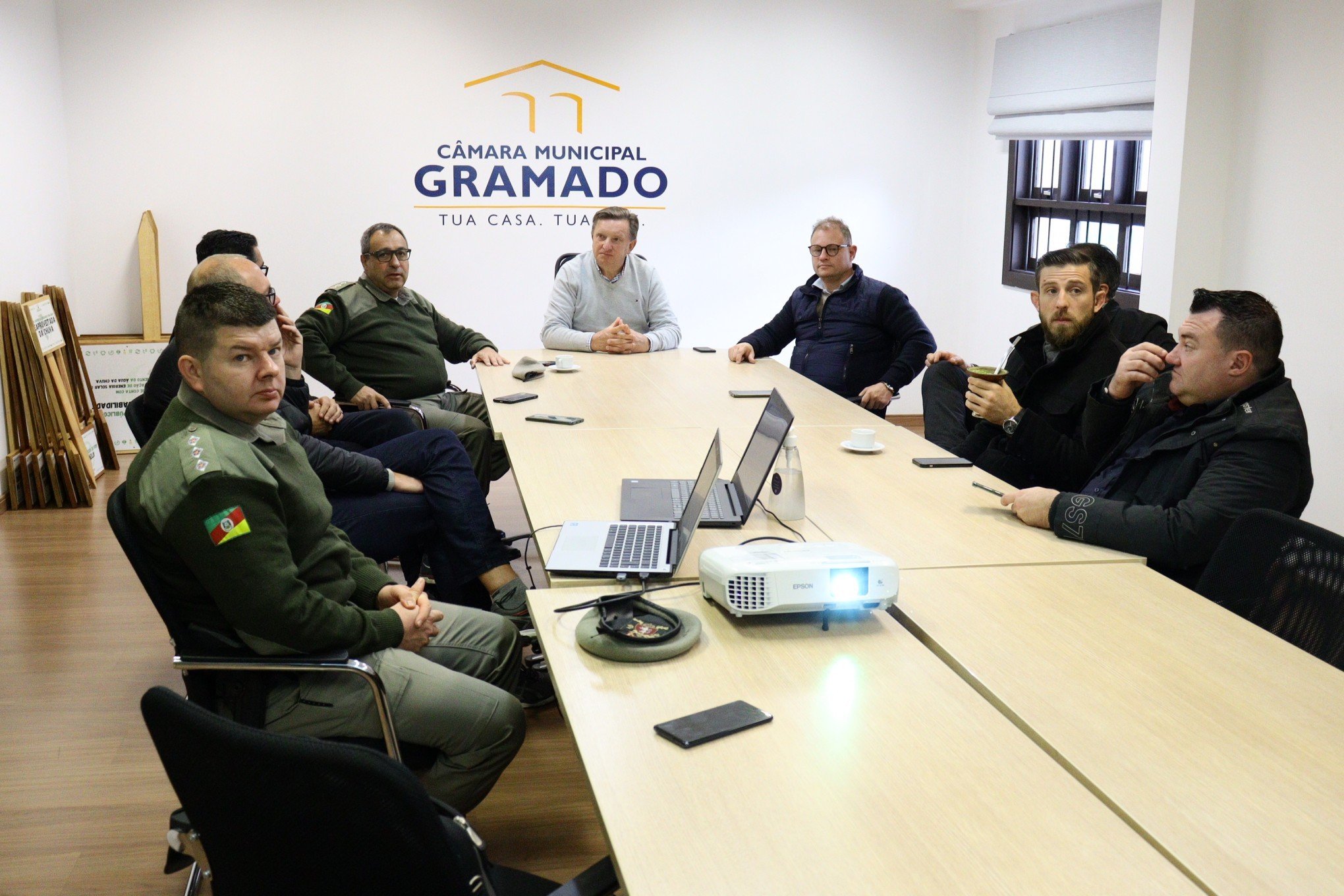 Projeto para melhorar a segurança pública de Gramado é apresentado pela Brigada Militar