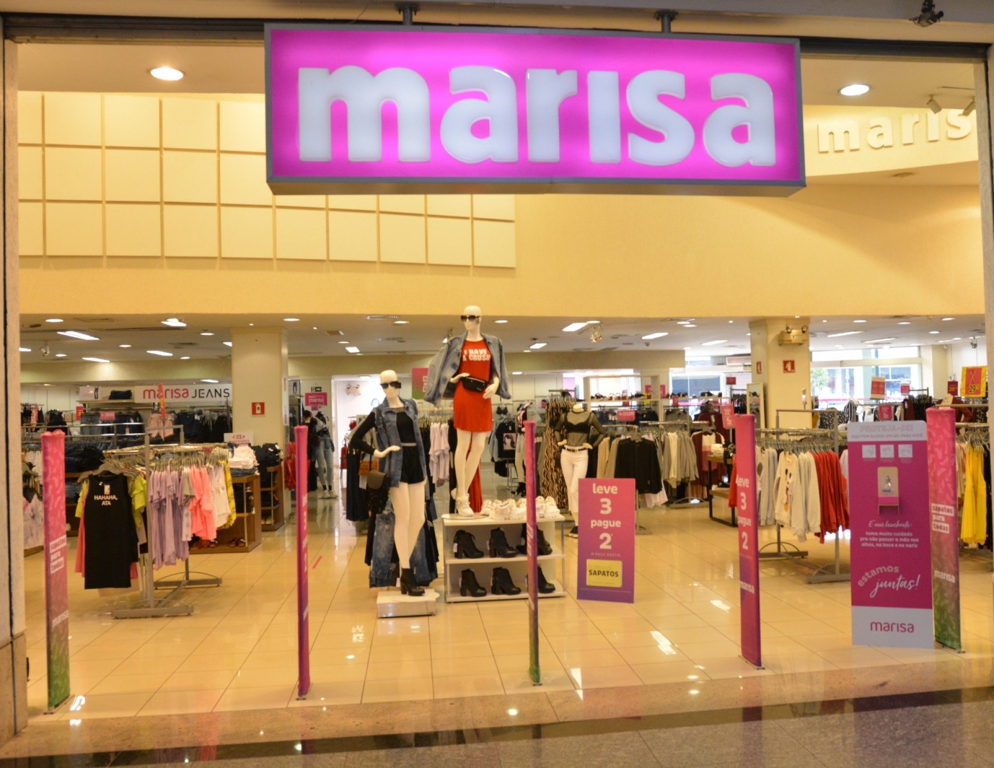MARISA: Com dívida milionária, lojas são alvo até de ação de despejo