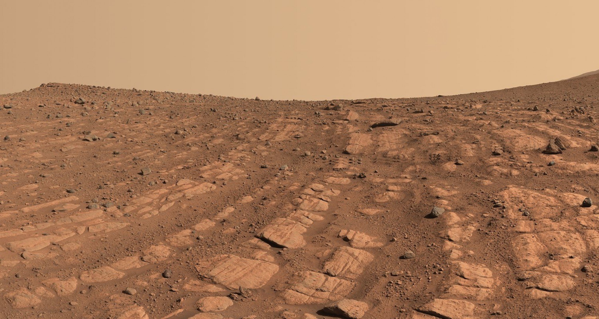 Rio volumoso e agitado em Marte? É o que indicam registros obtidos pela Nasa
