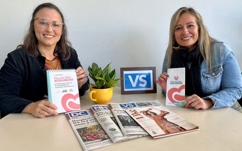 Sara e Loreto visitaram o Jornal VS nesta quarta-feira (17)