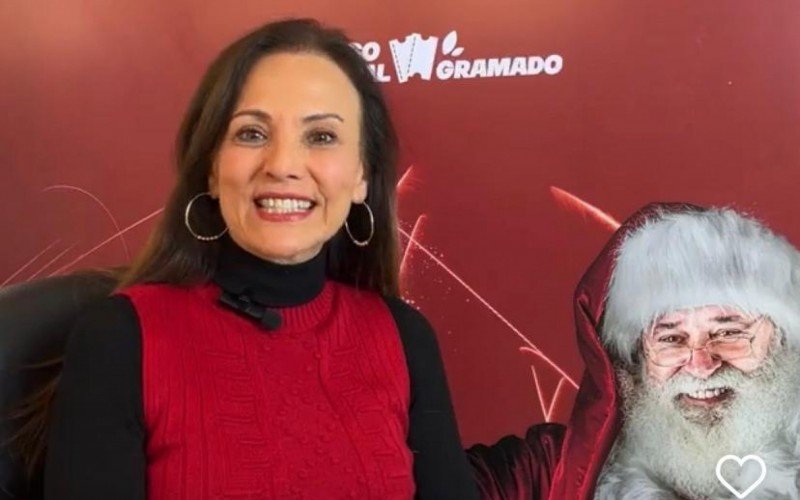 Live apresentada pela presidente da Gramadotur, Rosa Volk