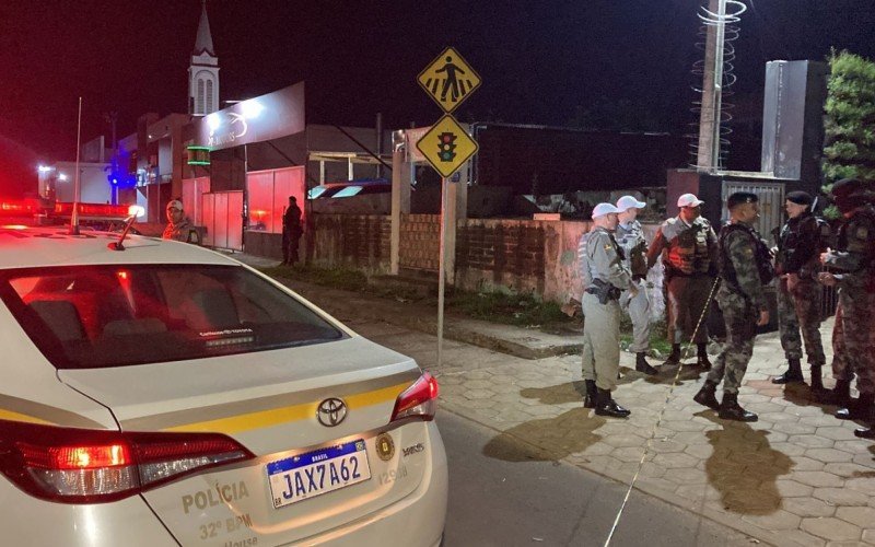 Tiroteio foi ontem Ã  noite na Avenida Victor Hugo Kunz
