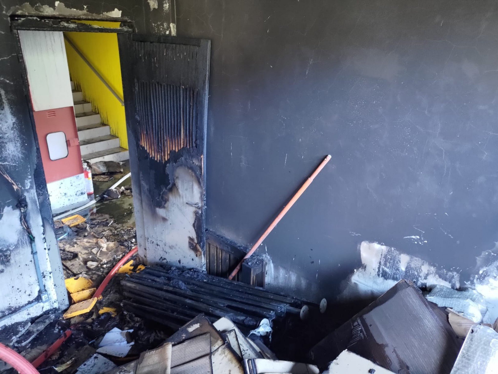 Incêndio destrói sala de parque tecnológico da Feevale