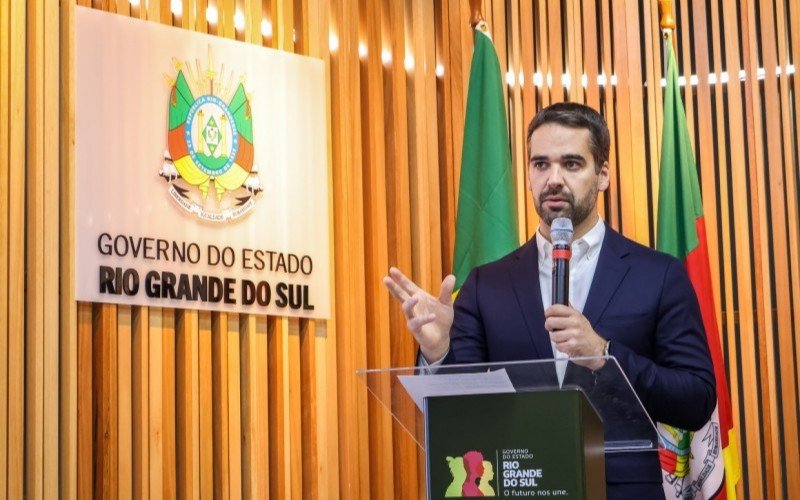 Governador Eduardo Leite ressaltou a importância do projeto contra a violência doméstica