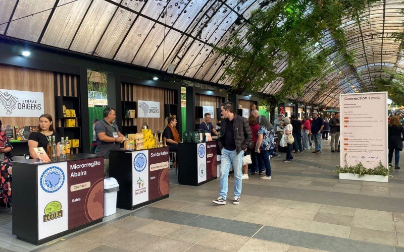 Espaço Alameda Terroirs, na Rua Coberta, pelo Connection Experience