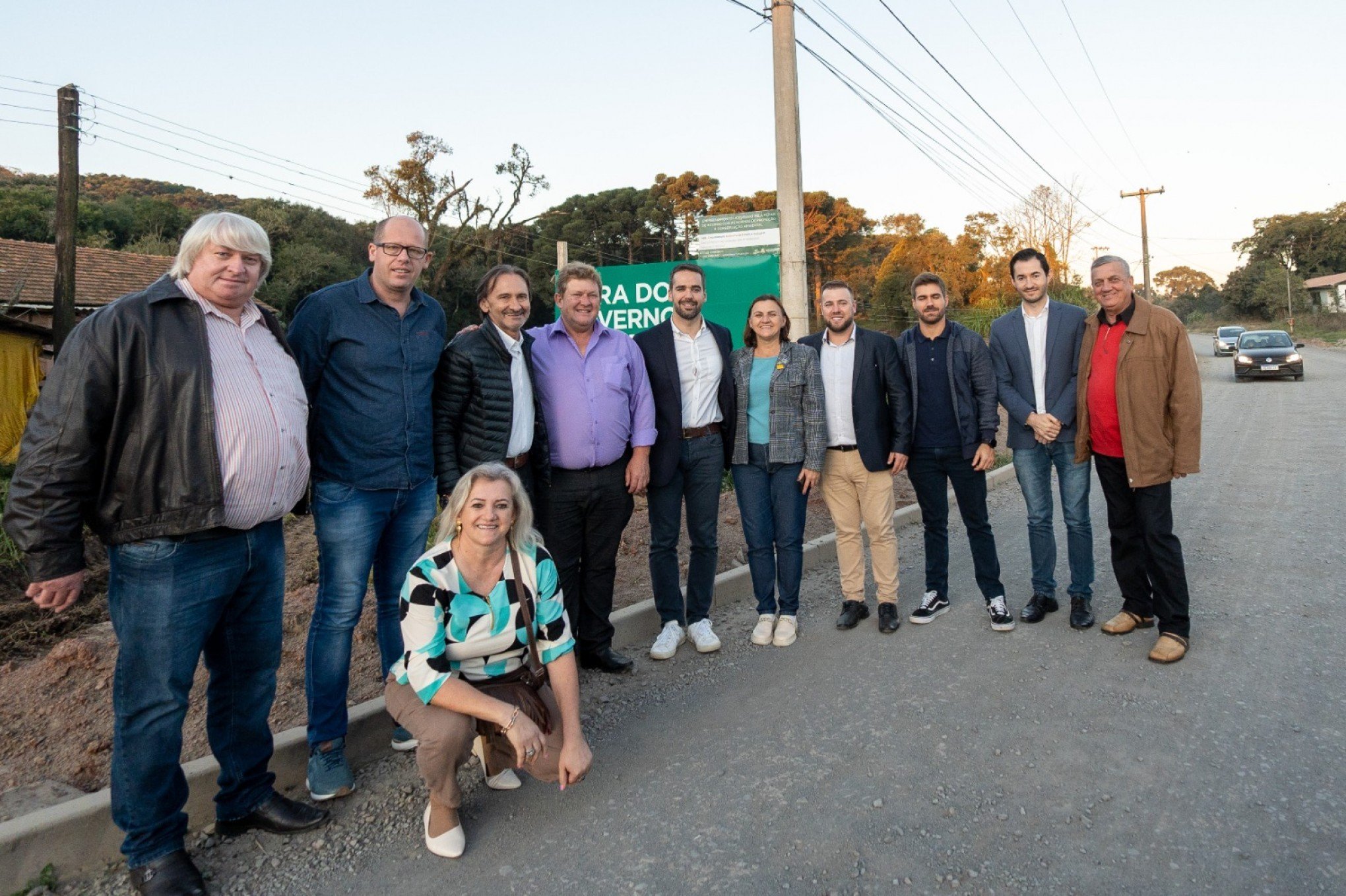 Governador vai à Festa da Batata e vistoria obra em Santa Maria do Herval