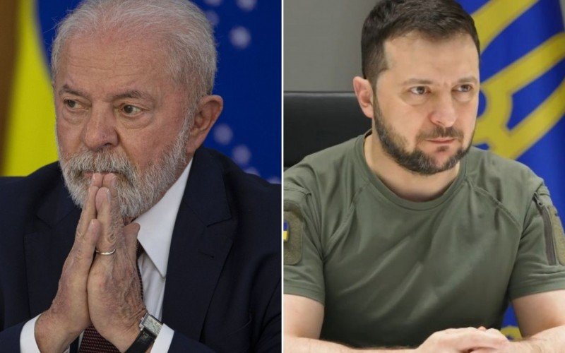 Lula e Zelensky 